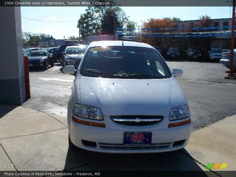 Summit White / Charcoal 2006 Chevrolet Aveo LS Hatchback