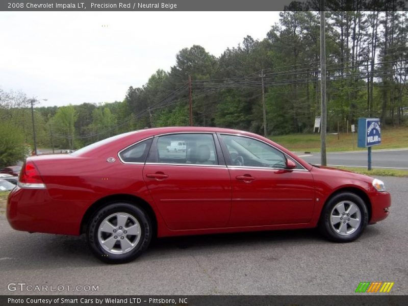 Precision Red / Neutral Beige 2008 Chevrolet Impala LT