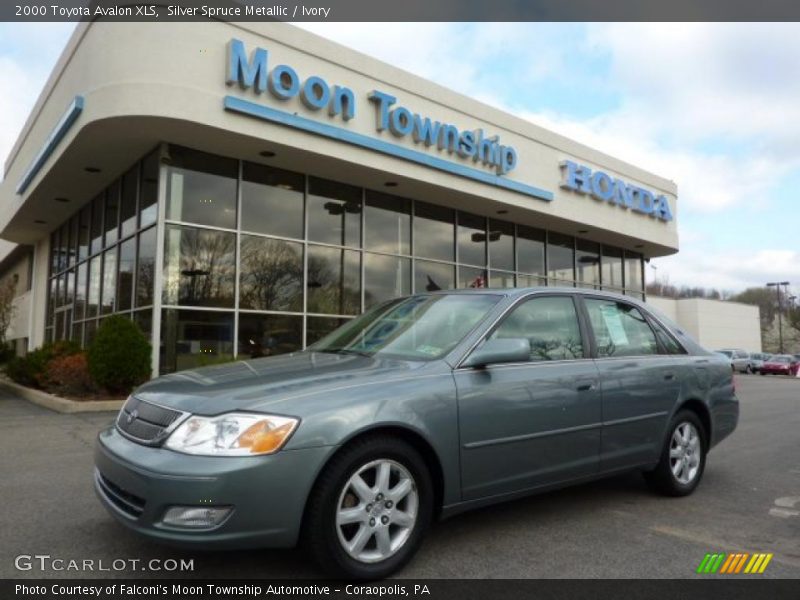 Silver Spruce Metallic / Ivory 2000 Toyota Avalon XLS