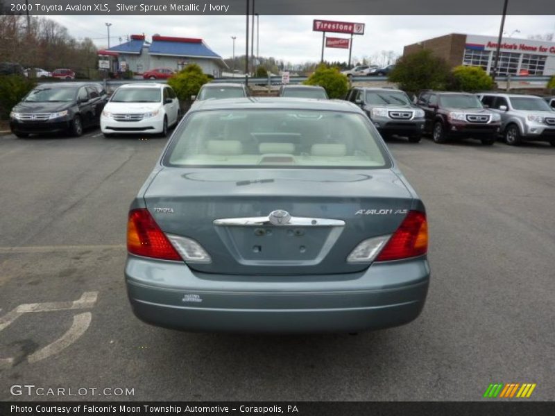Silver Spruce Metallic / Ivory 2000 Toyota Avalon XLS