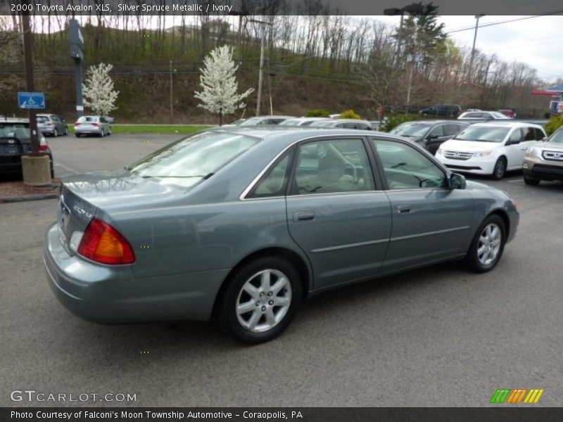 Silver Spruce Metallic / Ivory 2000 Toyota Avalon XLS
