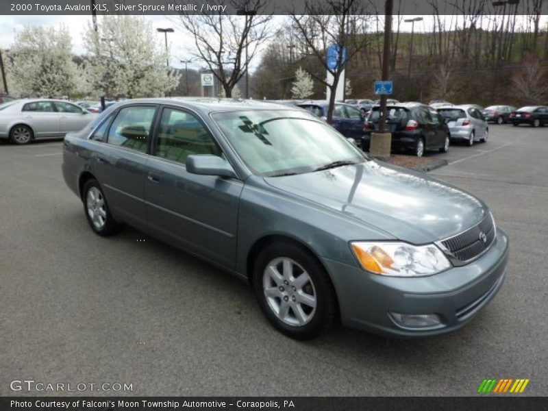 Silver Spruce Metallic / Ivory 2000 Toyota Avalon XLS