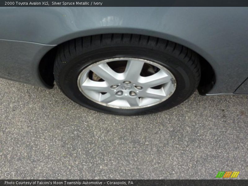 Silver Spruce Metallic / Ivory 2000 Toyota Avalon XLS