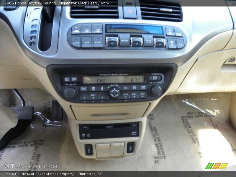 Controls of 2006 Odyssey Touring