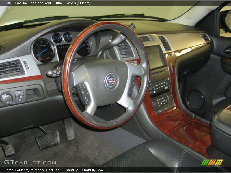 Black Raven / Ebony 2008 Cadillac Escalade AWD