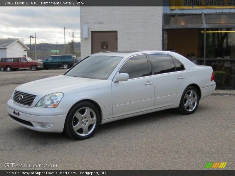 Parchment Crystal / Ivory 2002 Lexus LS 430