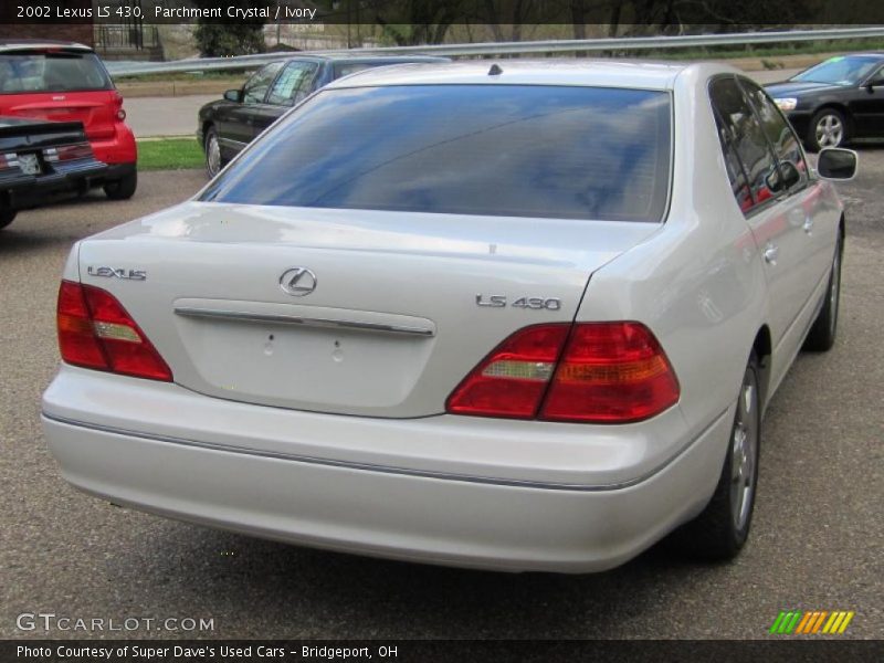 Parchment Crystal / Ivory 2002 Lexus LS 430