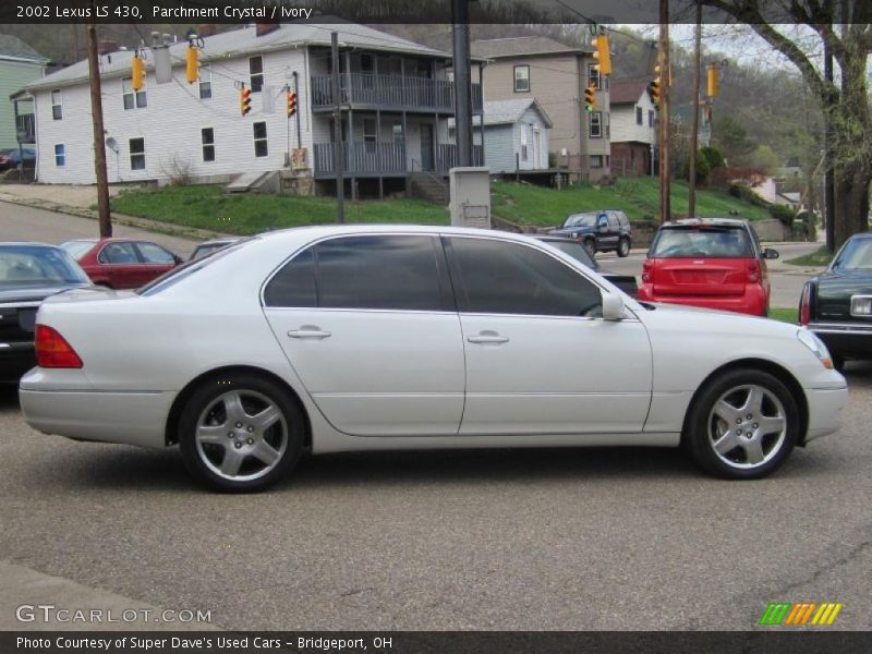 Parchment Crystal / Ivory 2002 Lexus LS 430