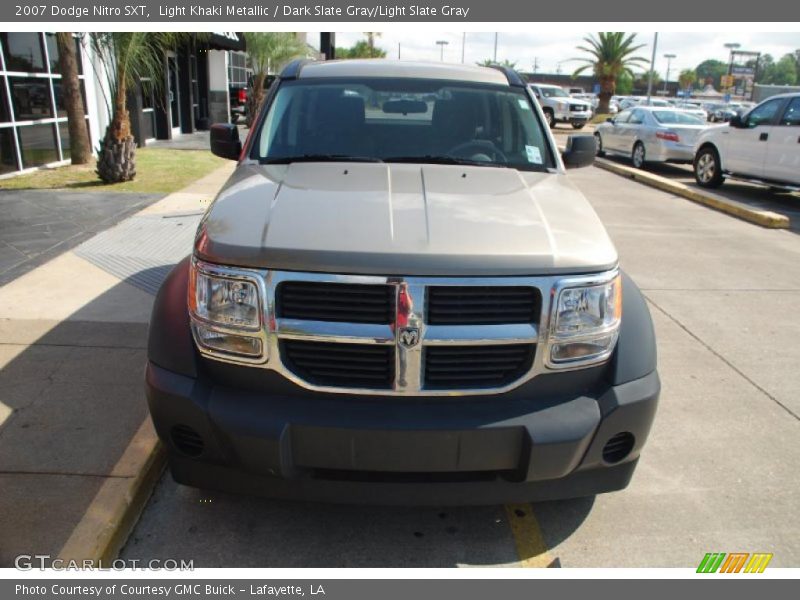 Light Khaki Metallic / Dark Slate Gray/Light Slate Gray 2007 Dodge Nitro SXT