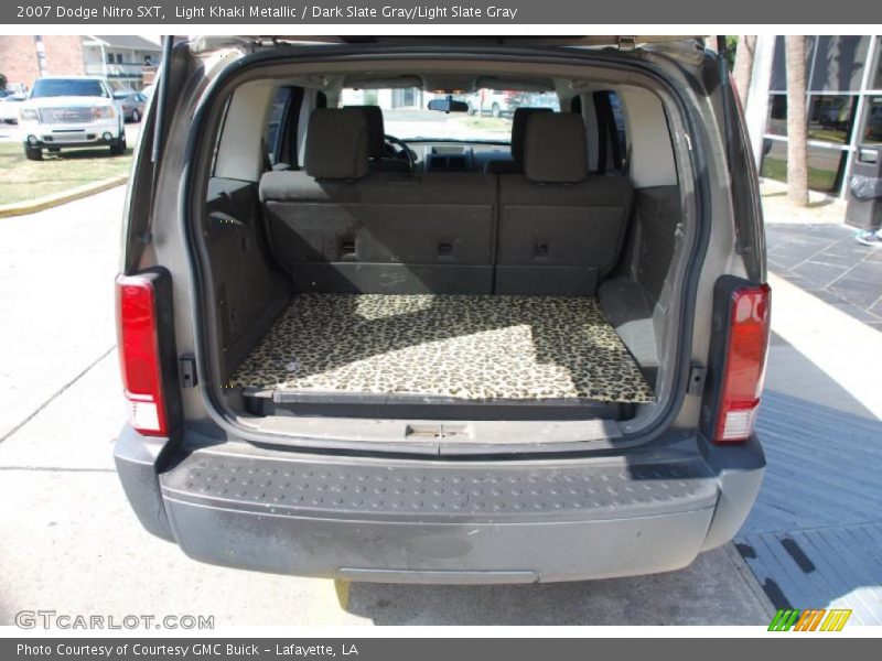 Light Khaki Metallic / Dark Slate Gray/Light Slate Gray 2007 Dodge Nitro SXT