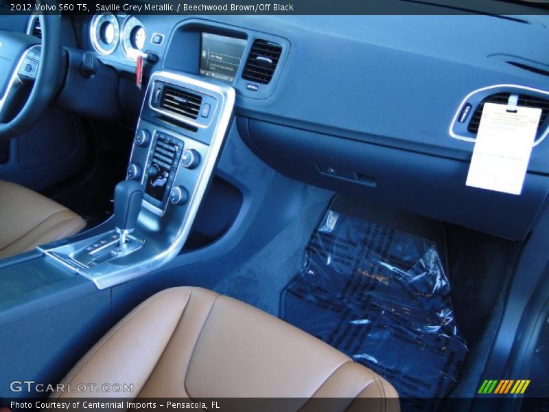  2012 S60 T5 Beechwood Brown/Off Black Interior
