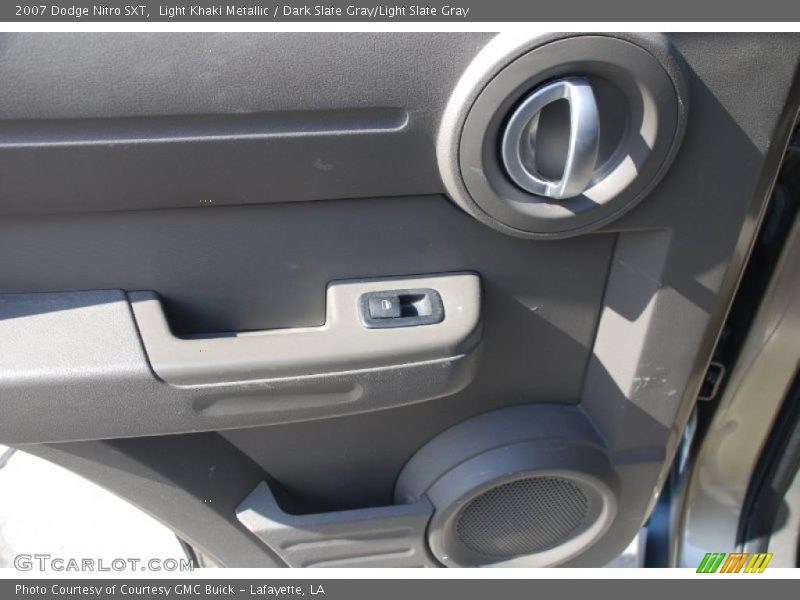 Light Khaki Metallic / Dark Slate Gray/Light Slate Gray 2007 Dodge Nitro SXT