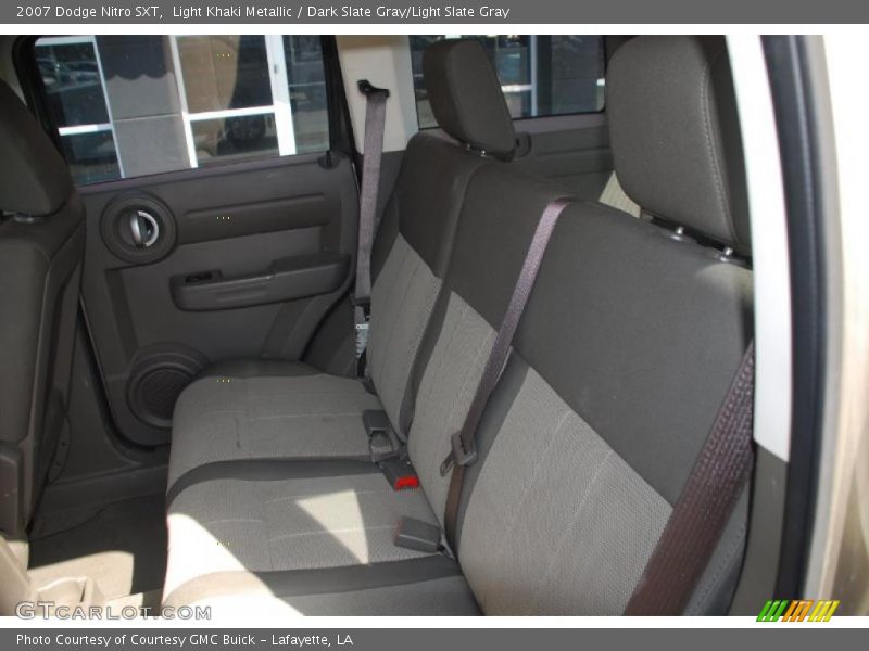 Light Khaki Metallic / Dark Slate Gray/Light Slate Gray 2007 Dodge Nitro SXT