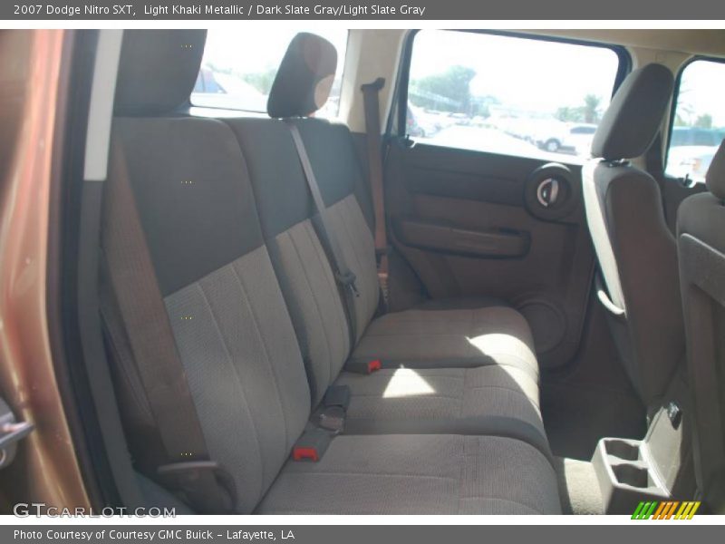 Light Khaki Metallic / Dark Slate Gray/Light Slate Gray 2007 Dodge Nitro SXT