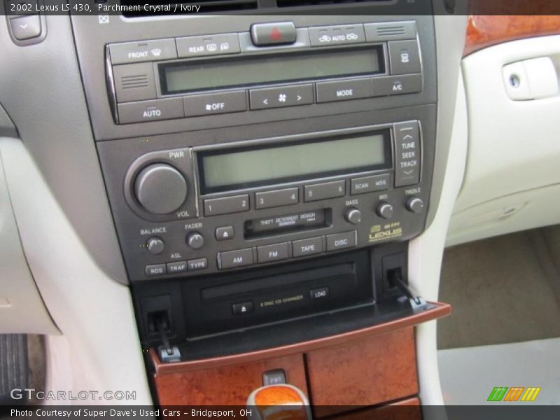 Parchment Crystal / Ivory 2002 Lexus LS 430