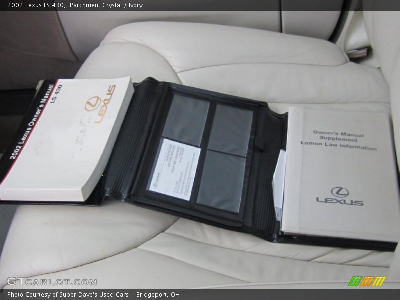 Parchment Crystal / Ivory 2002 Lexus LS 430