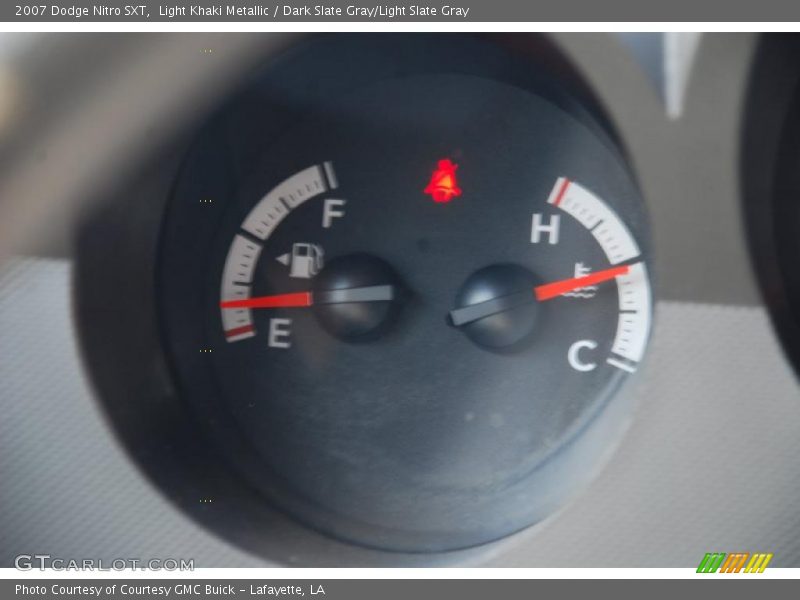 Light Khaki Metallic / Dark Slate Gray/Light Slate Gray 2007 Dodge Nitro SXT