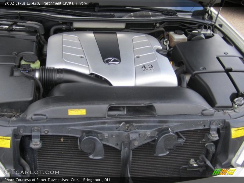 Parchment Crystal / Ivory 2002 Lexus LS 430