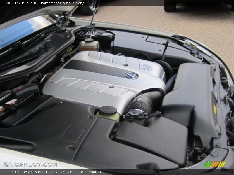 Parchment Crystal / Ivory 2002 Lexus LS 430