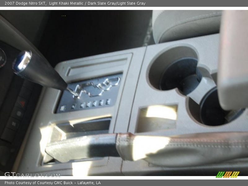 Light Khaki Metallic / Dark Slate Gray/Light Slate Gray 2007 Dodge Nitro SXT