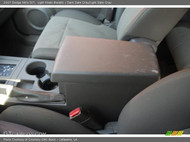 Light Khaki Metallic / Dark Slate Gray/Light Slate Gray 2007 Dodge Nitro SXT