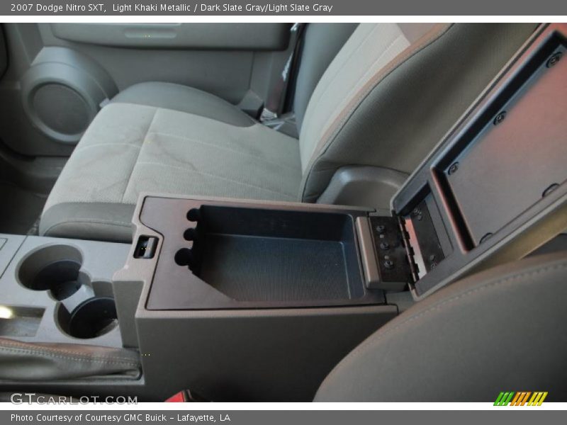 Light Khaki Metallic / Dark Slate Gray/Light Slate Gray 2007 Dodge Nitro SXT