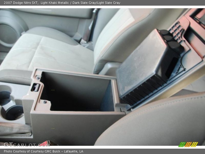 Light Khaki Metallic / Dark Slate Gray/Light Slate Gray 2007 Dodge Nitro SXT