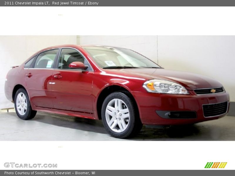 Red Jewel Tintcoat / Ebony 2011 Chevrolet Impala LT