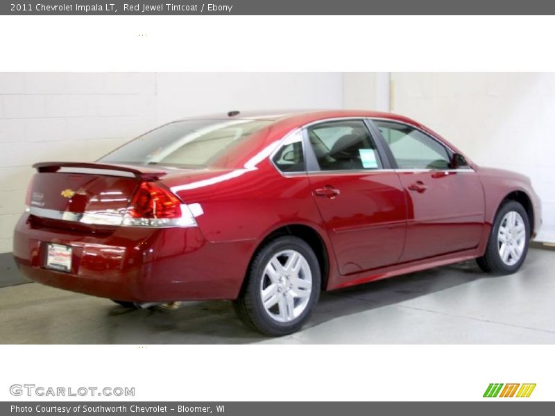 Red Jewel Tintcoat / Ebony 2011 Chevrolet Impala LT