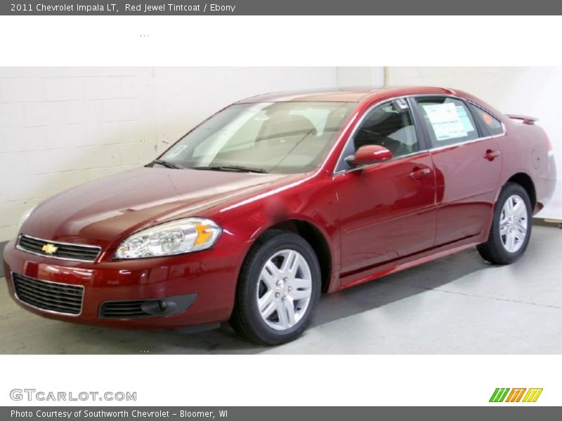 Red Jewel Tintcoat / Ebony 2011 Chevrolet Impala LT