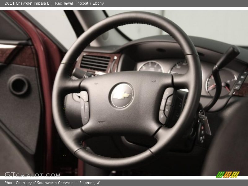 Red Jewel Tintcoat / Ebony 2011 Chevrolet Impala LT