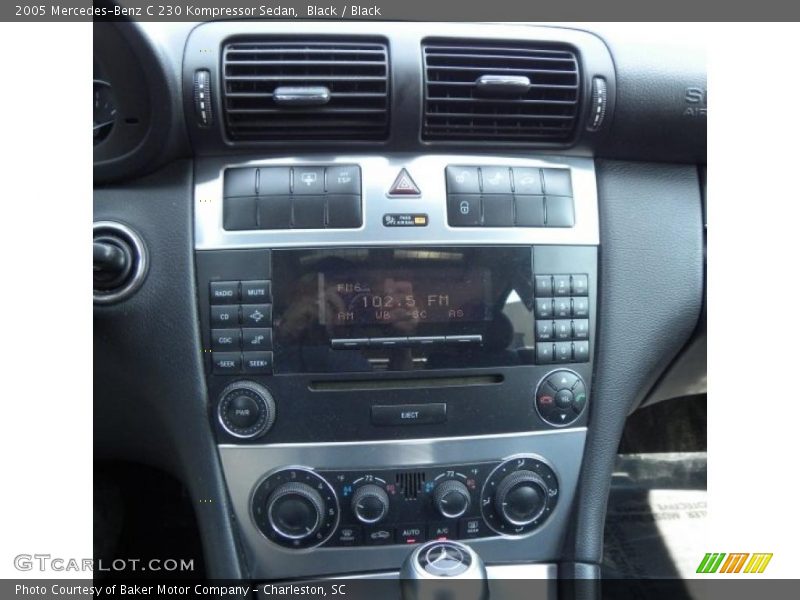Black / Black 2005 Mercedes-Benz C 230 Kompressor Sedan