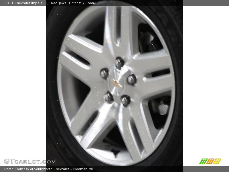 Red Jewel Tintcoat / Ebony 2011 Chevrolet Impala LT