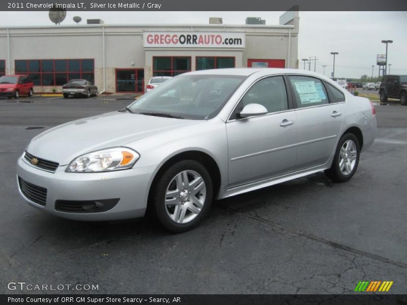 Silver Ice Metallic / Gray 2011 Chevrolet Impala LT
