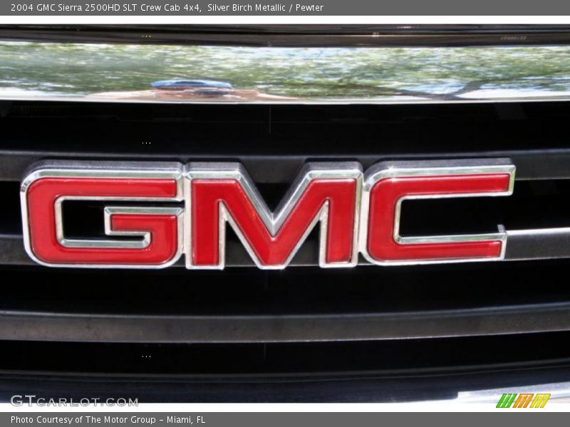 Silver Birch Metallic / Pewter 2004 GMC Sierra 2500HD SLT Crew Cab 4x4