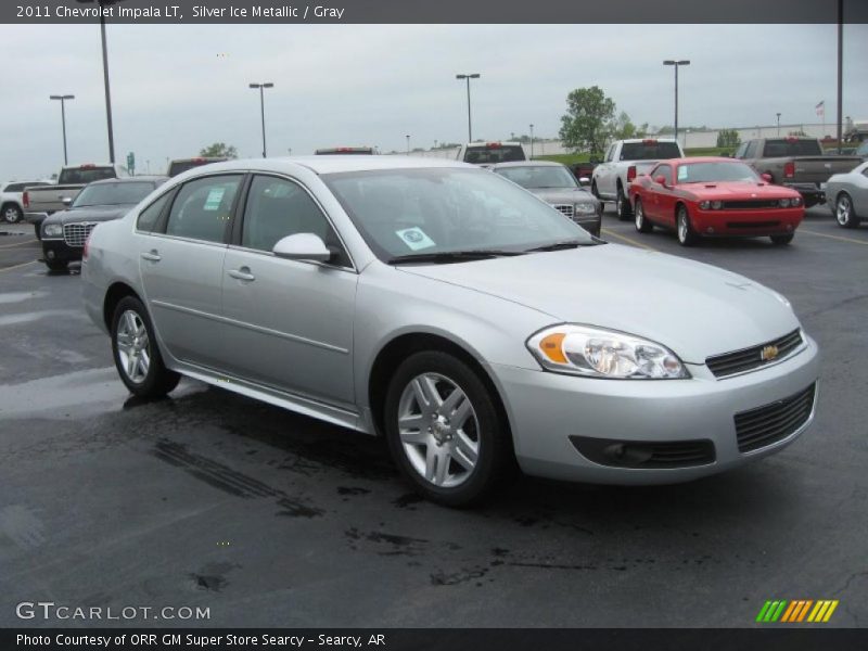 Silver Ice Metallic / Gray 2011 Chevrolet Impala LT