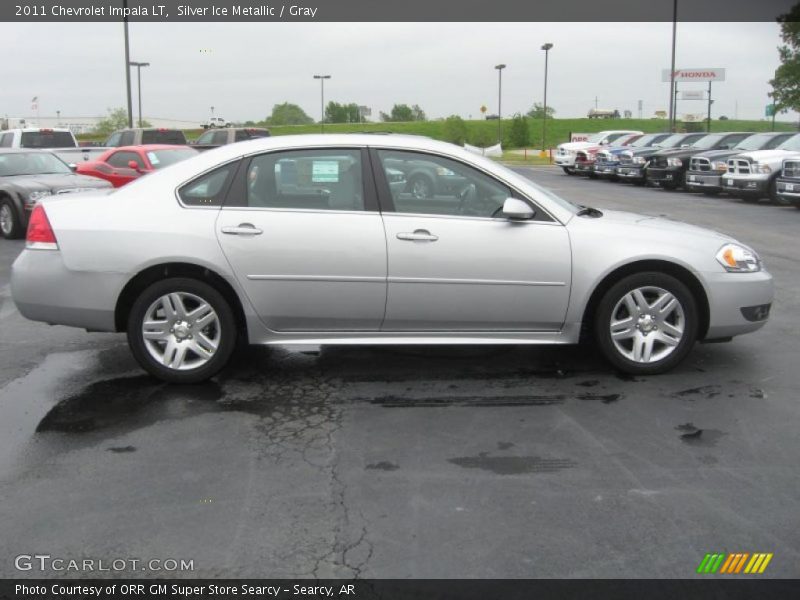Silver Ice Metallic / Gray 2011 Chevrolet Impala LT