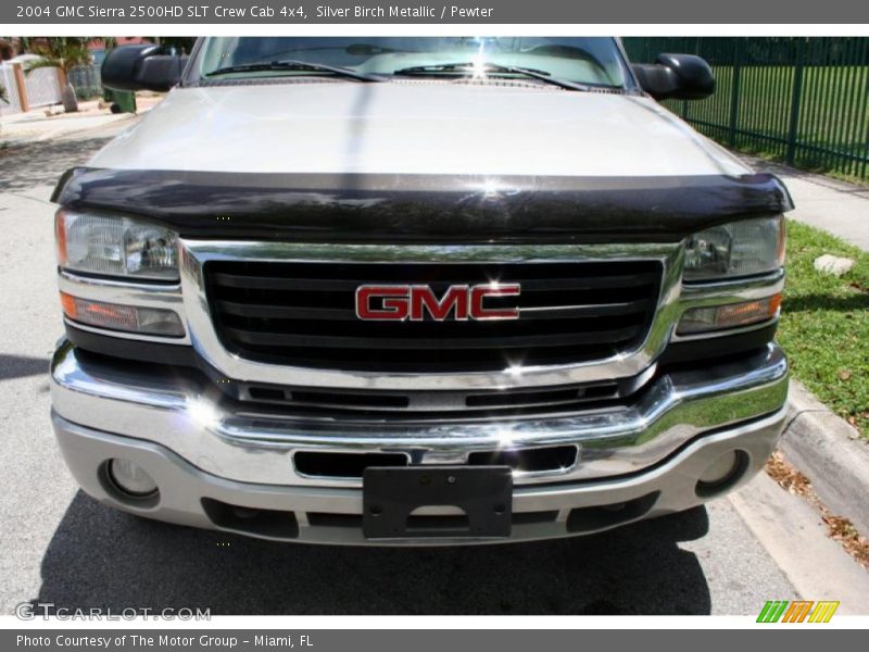 Silver Birch Metallic / Pewter 2004 GMC Sierra 2500HD SLT Crew Cab 4x4