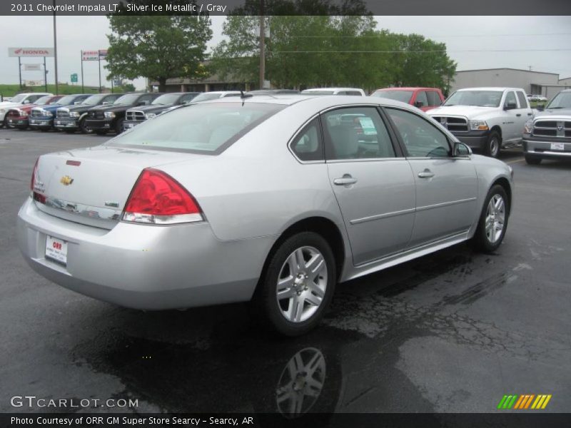Silver Ice Metallic / Gray 2011 Chevrolet Impala LT