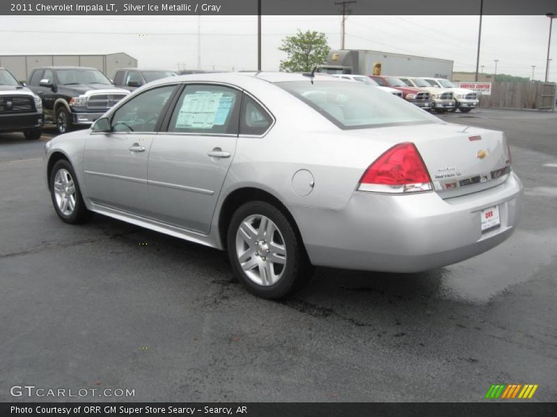 Silver Ice Metallic / Gray 2011 Chevrolet Impala LT