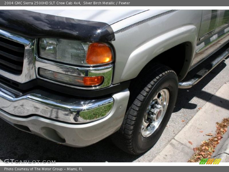 Silver Birch Metallic / Pewter 2004 GMC Sierra 2500HD SLT Crew Cab 4x4