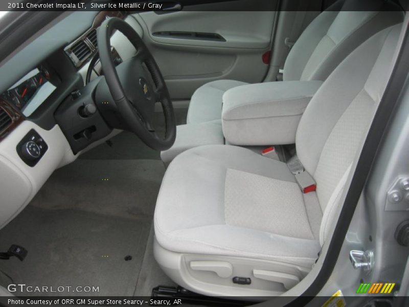 Silver Ice Metallic / Gray 2011 Chevrolet Impala LT