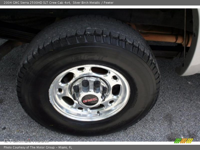 Silver Birch Metallic / Pewter 2004 GMC Sierra 2500HD SLT Crew Cab 4x4