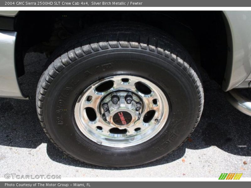 Silver Birch Metallic / Pewter 2004 GMC Sierra 2500HD SLT Crew Cab 4x4