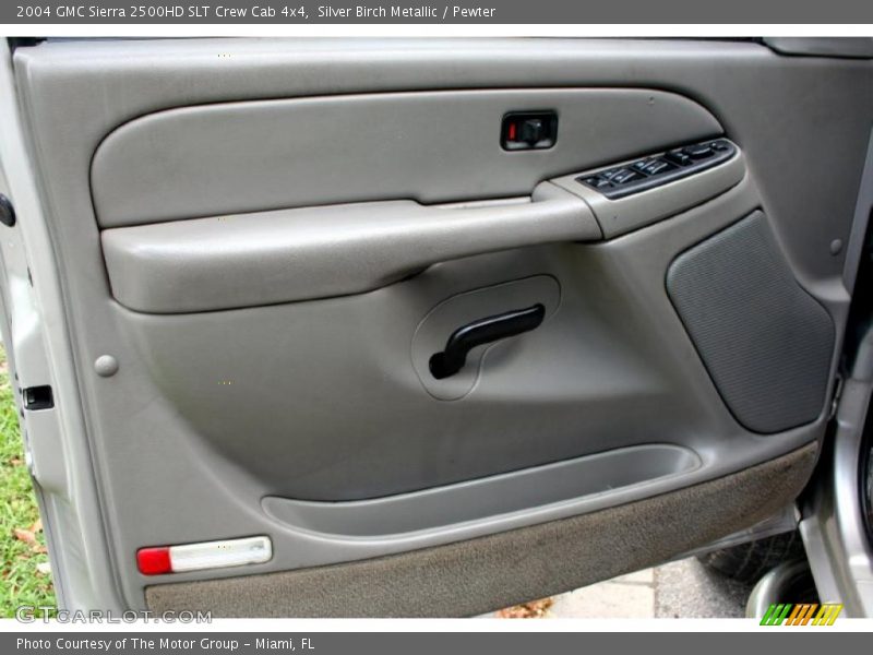 Silver Birch Metallic / Pewter 2004 GMC Sierra 2500HD SLT Crew Cab 4x4