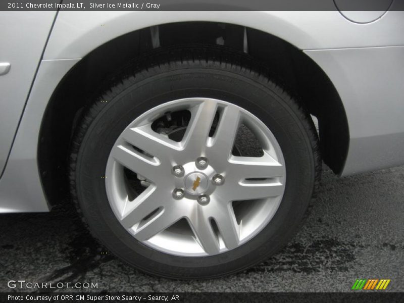 Silver Ice Metallic / Gray 2011 Chevrolet Impala LT