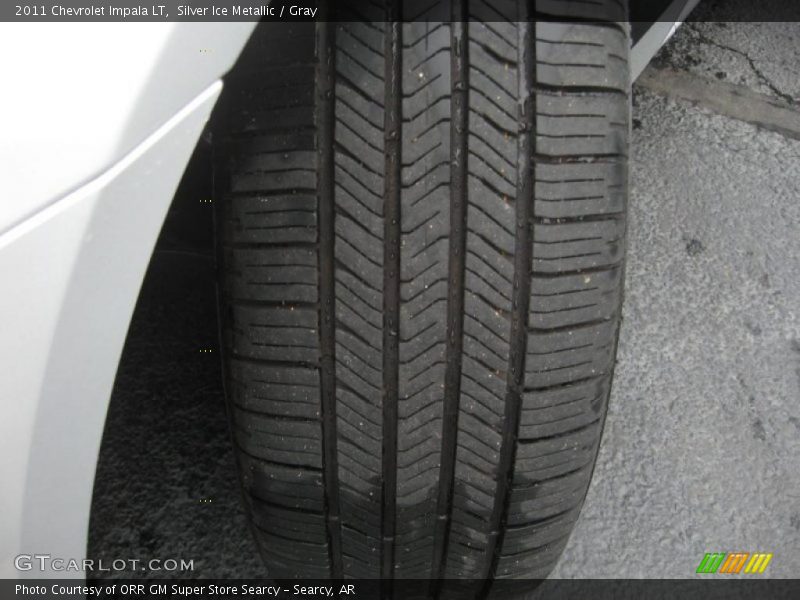 Silver Ice Metallic / Gray 2011 Chevrolet Impala LT