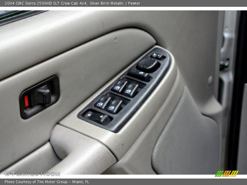 Silver Birch Metallic / Pewter 2004 GMC Sierra 2500HD SLT Crew Cab 4x4