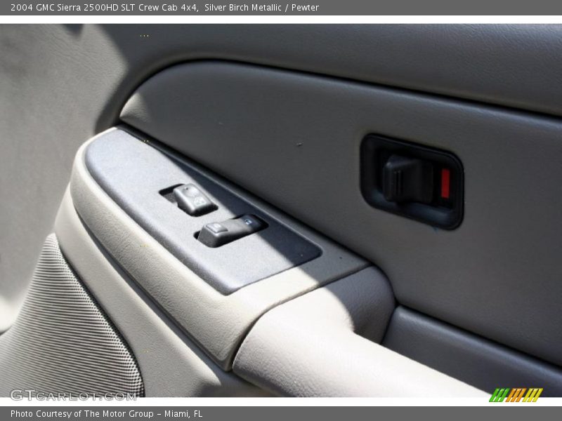 Silver Birch Metallic / Pewter 2004 GMC Sierra 2500HD SLT Crew Cab 4x4