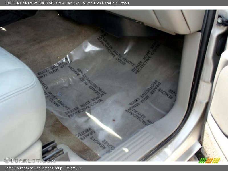 Silver Birch Metallic / Pewter 2004 GMC Sierra 2500HD SLT Crew Cab 4x4